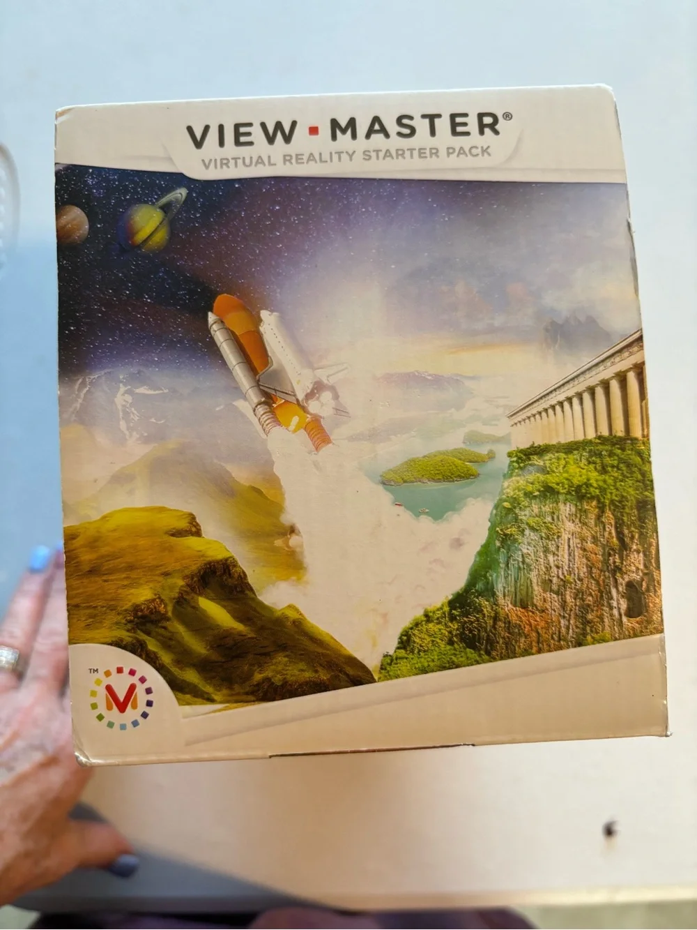 View Master Red & White Virtual Reality Viewer - Brand
